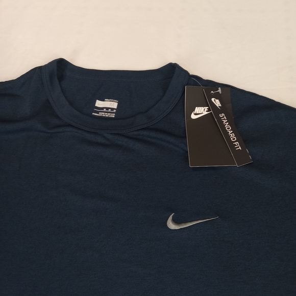 Nike Men's Fit Dri Blue T-Shirt Size Medium NWT - Picture 6 of 8
